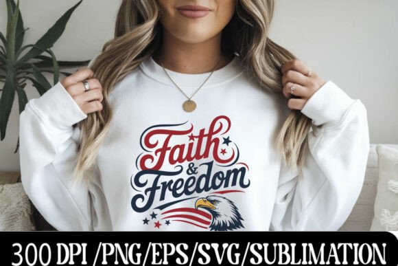 Download Patriotic Faith &amp; Freedom Eagle Design - Freedom eagle design Collection