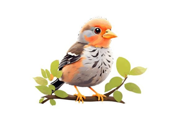 Download Cute Bird Illustration Png - Premium Resources
